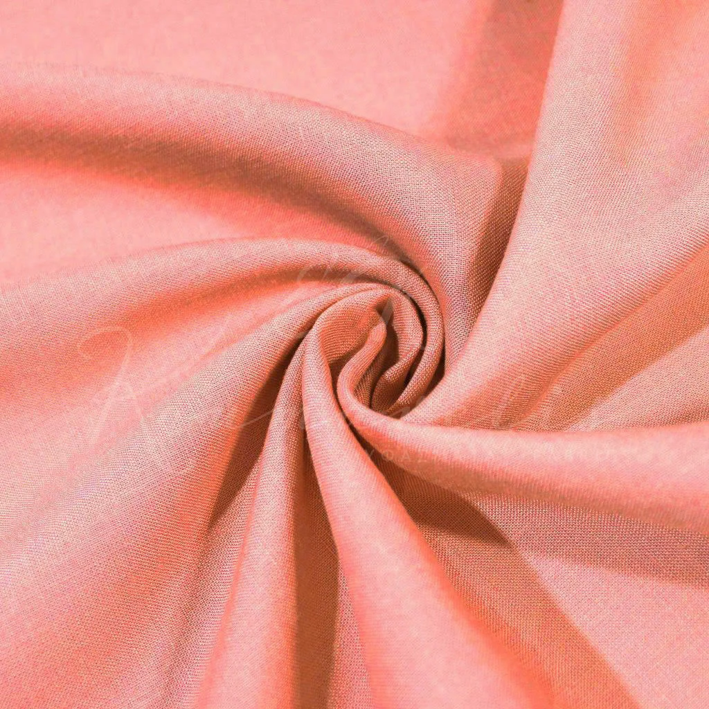 Linen - Pink Salmon - 1
