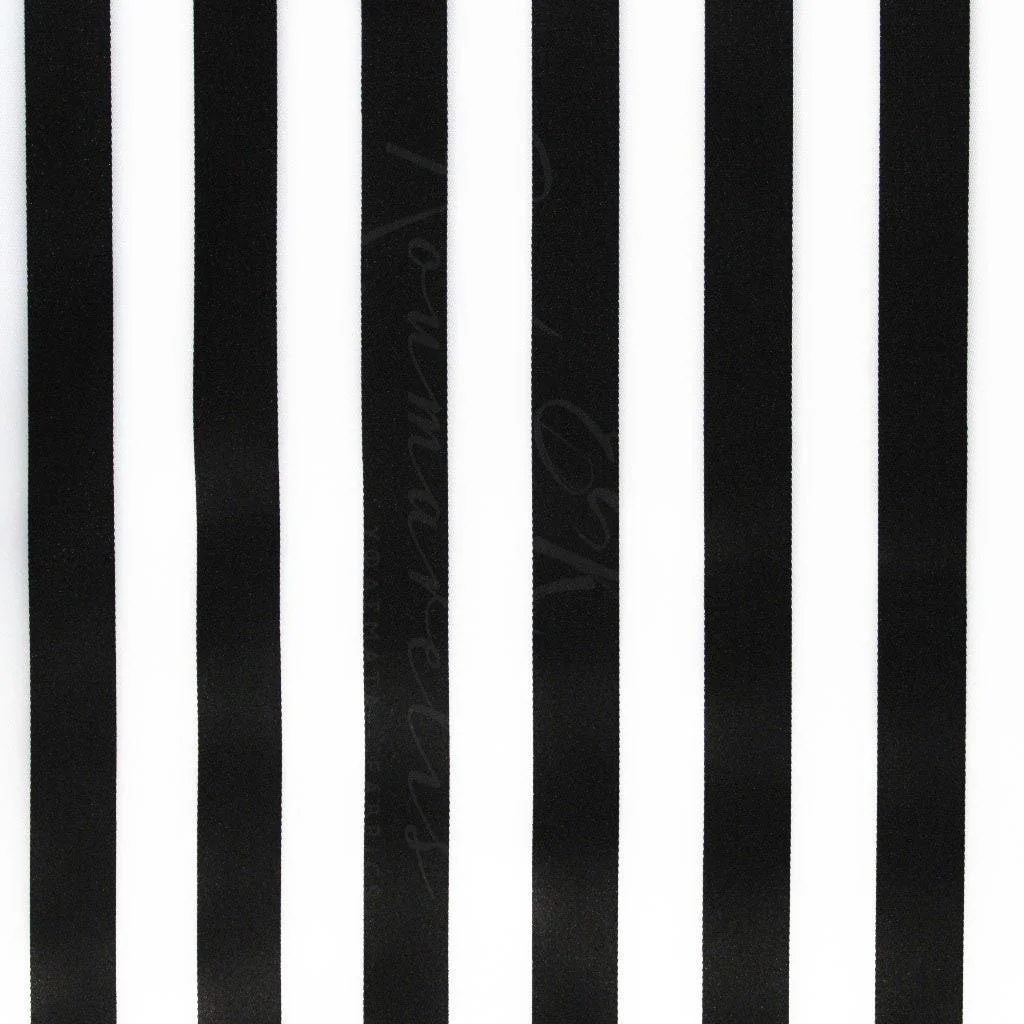 Σατέν Φόδρα - Ρίγα Ασπρόμαυρη - 1