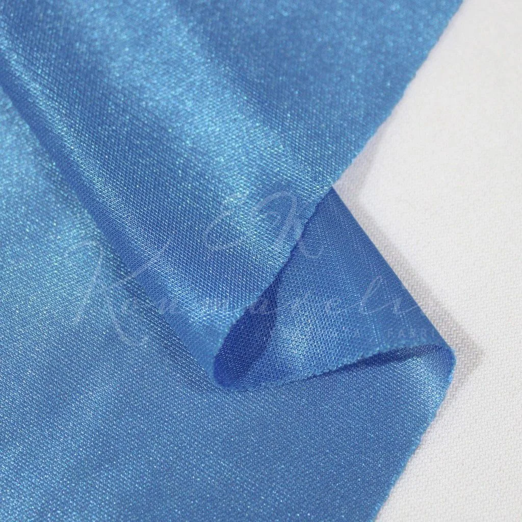 Bodre Jersey Lining - Dark Blue Raffia - 2