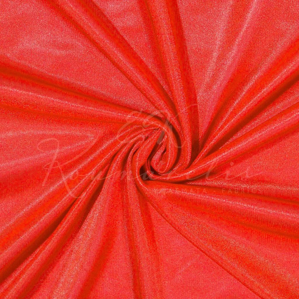 Bodre Jersey Lining - Hot Red - 1