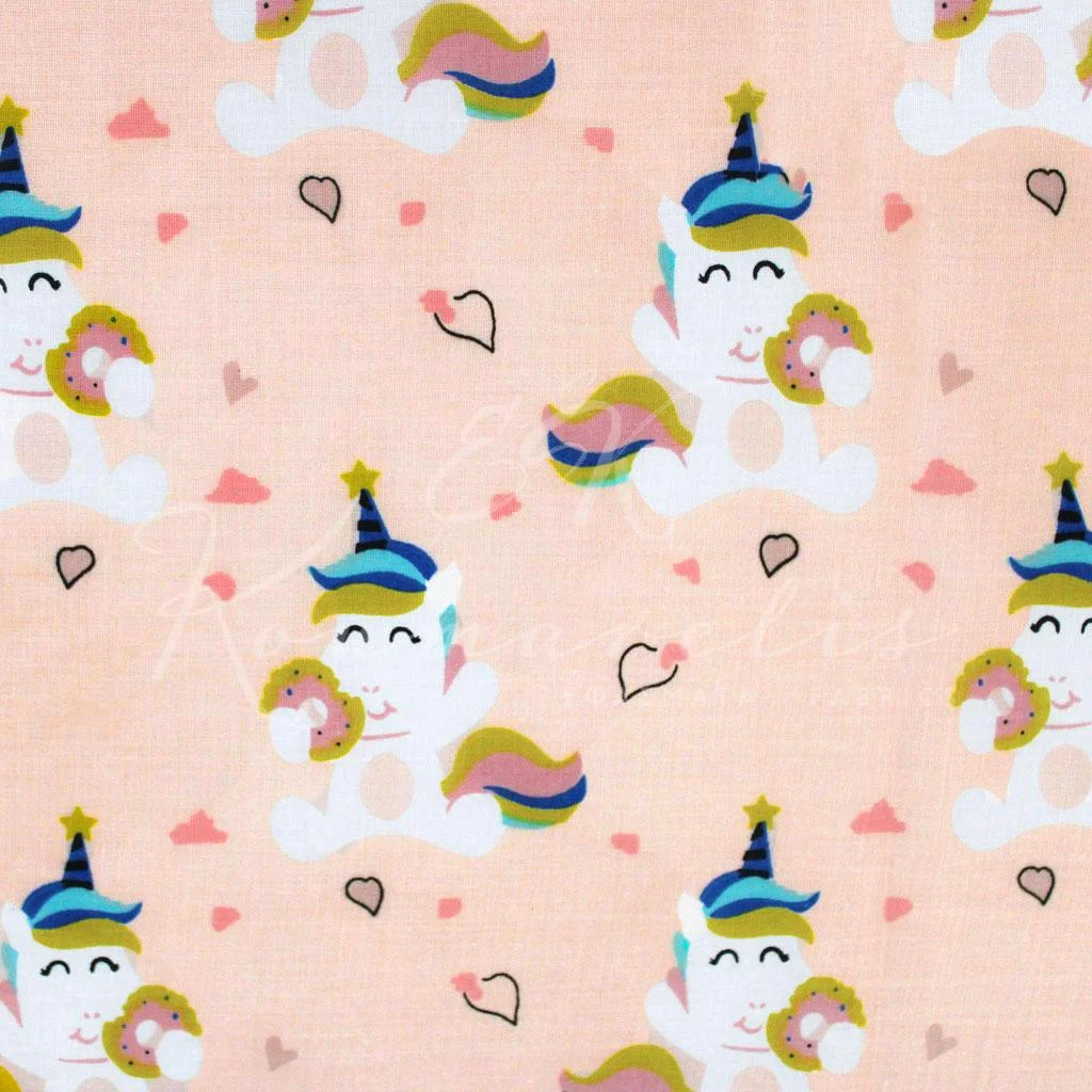 Σεντονόπανο 100% Βαμβάκι - Μονόκεροι Ντόντας - 1