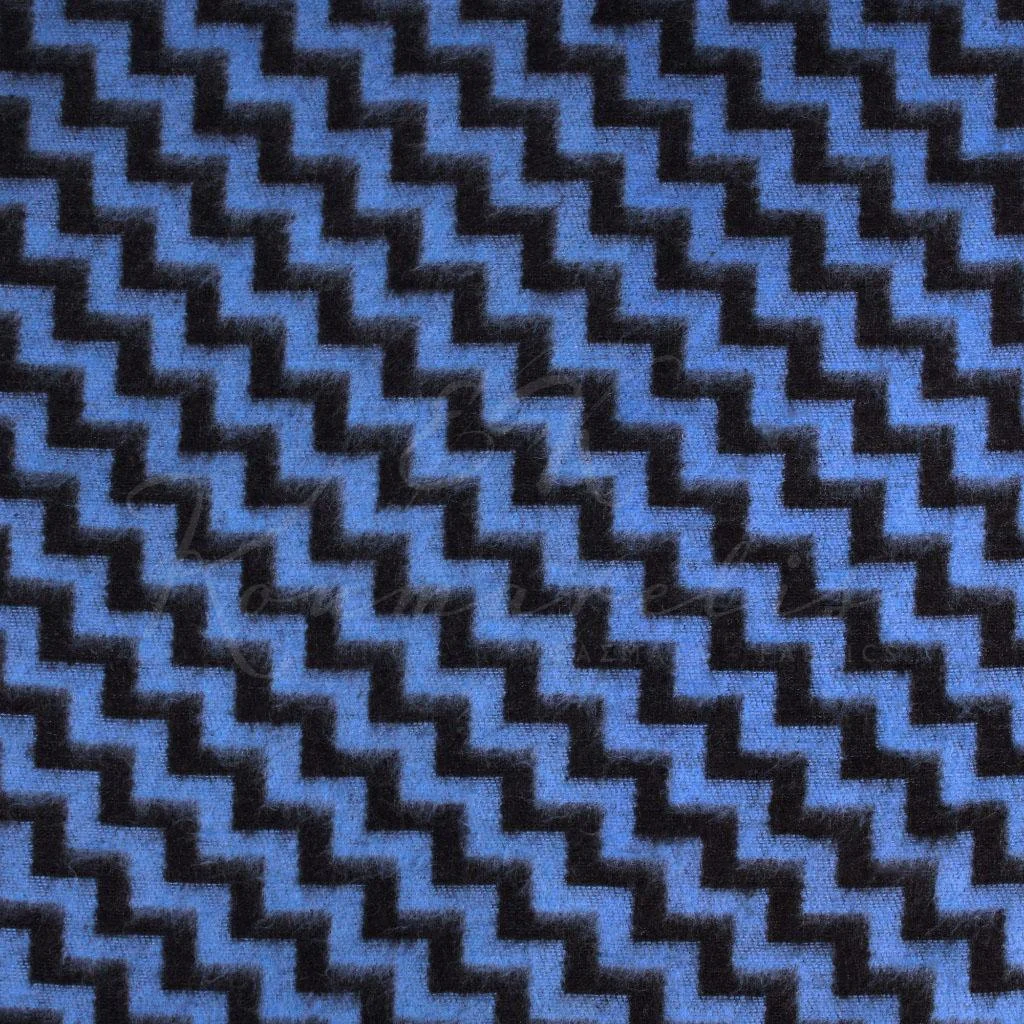 Chevron με Μαλλί - Μπλε Ραφ - 1