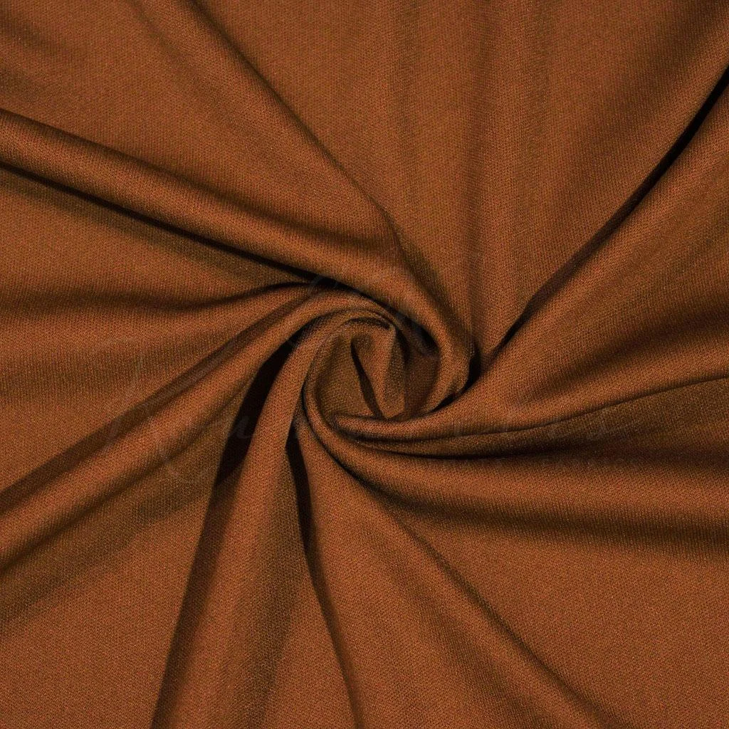 Φόδρα Ελαστική Interlock - Καφέ - 1