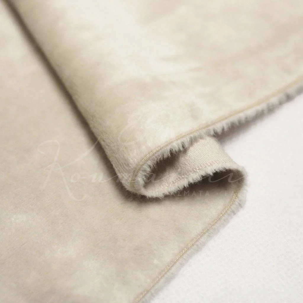 Βελουτέ Ελαστικό SUPER SOFT (Φορμόπανο) - Εκρού Σκούρο - 2