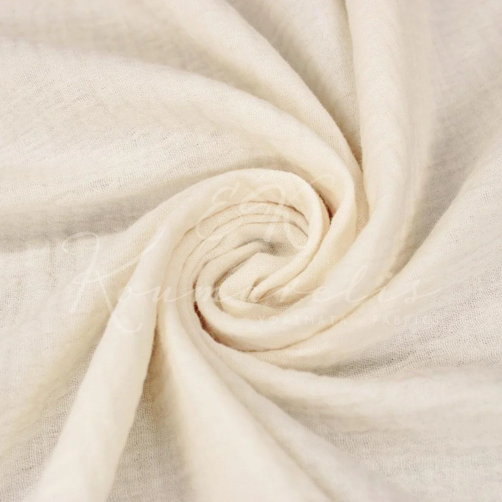 Μουσελίνα Βαμβακερή (Double Gauze) - Εκρού - 1