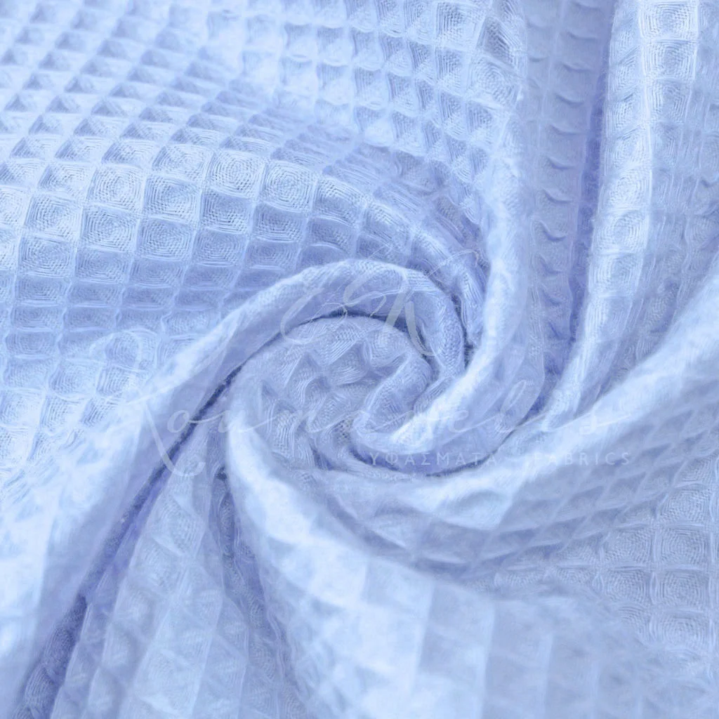 Cotton Piqué - Baby Blue - 1