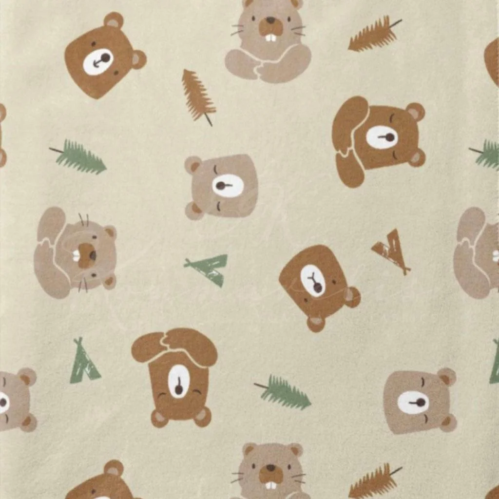 Φλις Γουνάκι ( Polar Fleece) - Αρκουδάκια & Κάστορες - 1