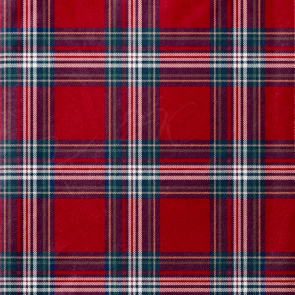 Φλις Γουνάκι ( Polar Fleece) - Κόκκινο Καρό - 1