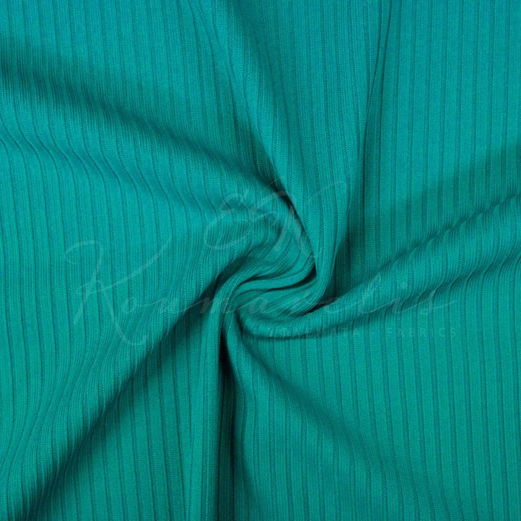 Ριπ Βαμβακερό Ελαστικό - Πετρόλ Ανοιχτό - 1