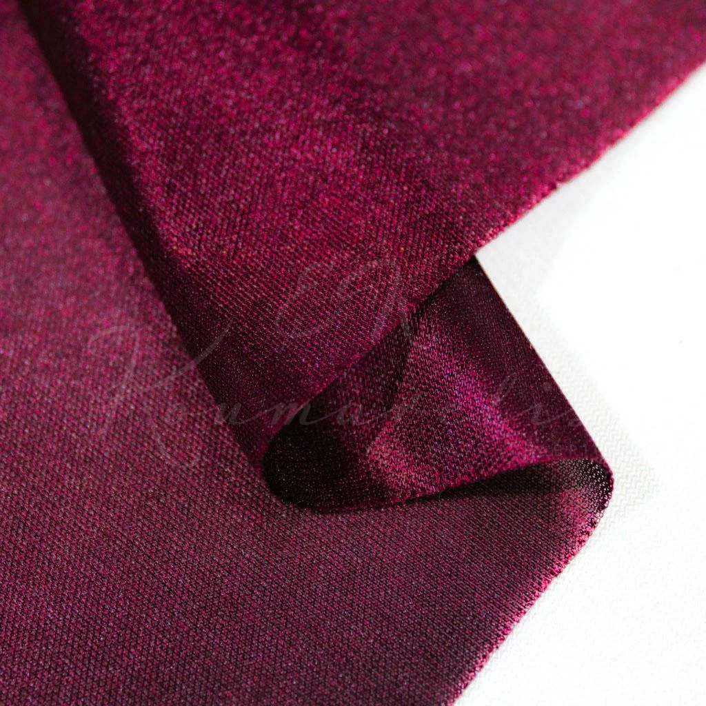 Bodre Jersey Lining - Dark Cherry - 2