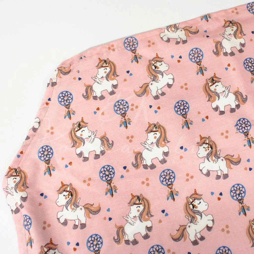 Έτοιμο Σεντονάκι Ράντζου Νηπίων - Boho Μονόκεροι και Ονειροπαγίδες - 1