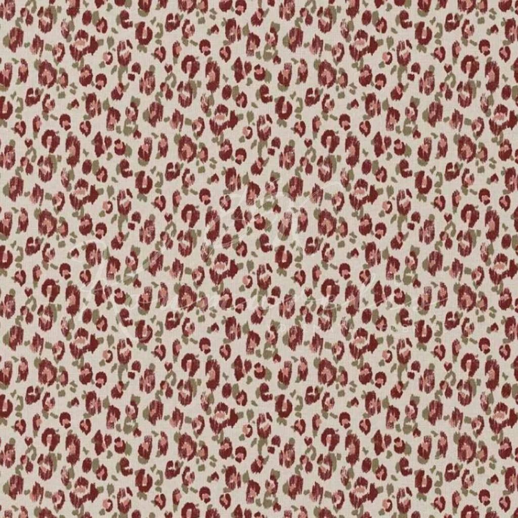 Ποπλίνα 100% Βαμβάκι - Animal Print Μπεζ - 1