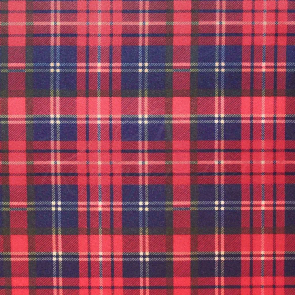 Σατέν Φόδρα - Χριστουγεννιάτικο Καρό - 1