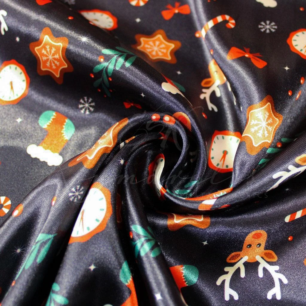 Σατέν Φόδρα - Χριστουγεννιάτικα Σχέδια - 2