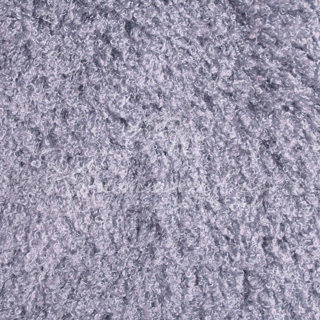 Γούνα Τύπου Αφρουάζ (Μπουκλέ) - Λιλά - 1