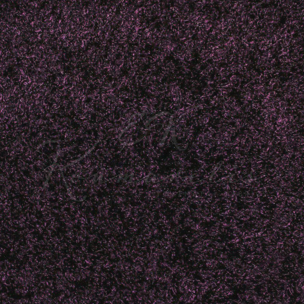 Γούνα Τύπου Αφρουάζ (Μπουκλέ) - Δαμασκηνί Σκούρο - 1