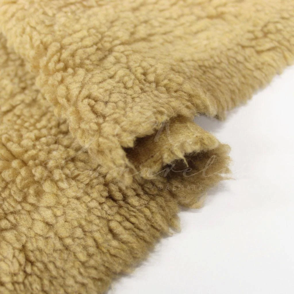 Γούνα Οικολογική Teddy Shee (Προβατάκι) - Μπεζ - 2