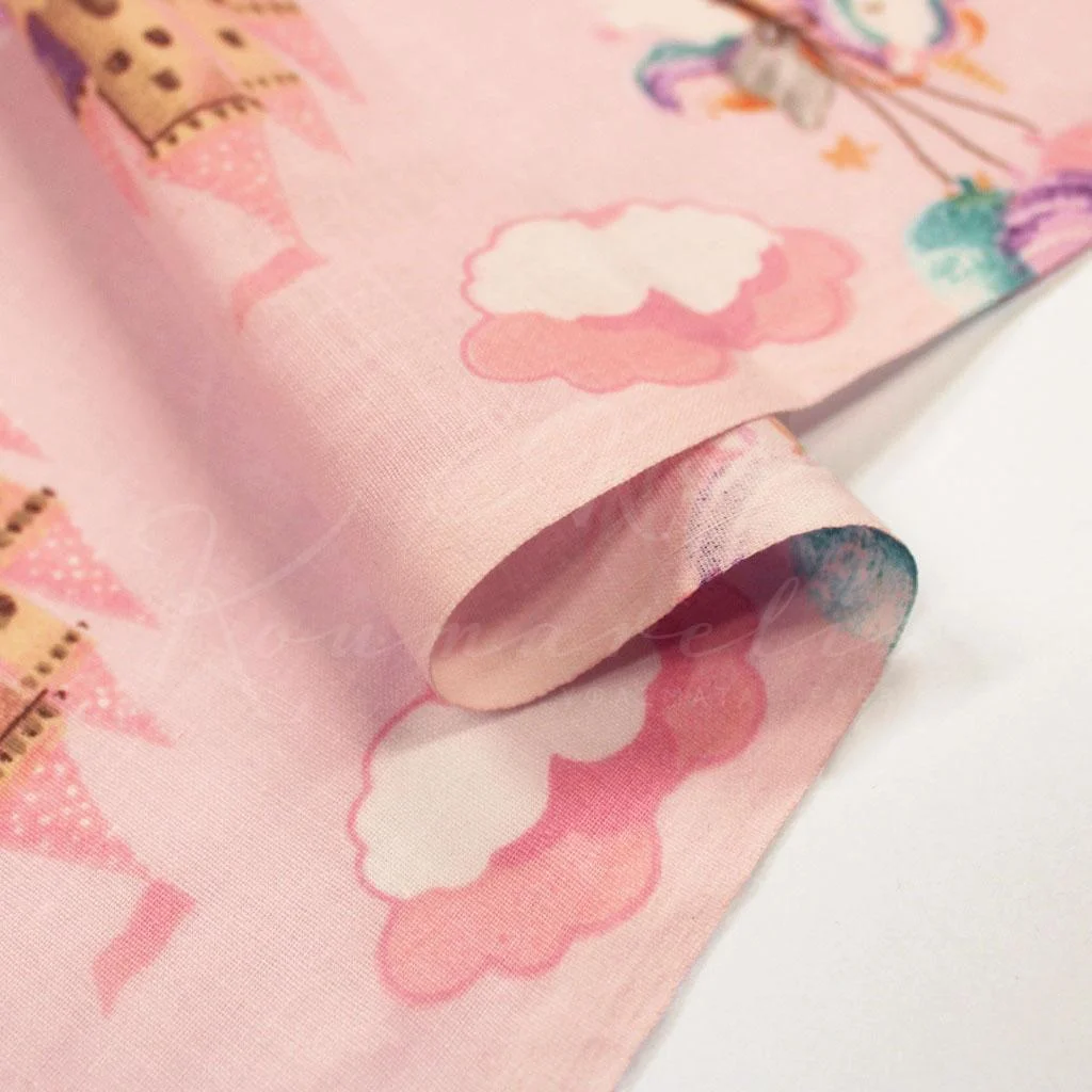 Bedding 100% Cotton - Unicorns and Castles - 2
