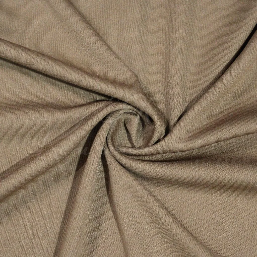 Φόδρα Ελαστική Interlock - Μπεζ Σκούρο - 1