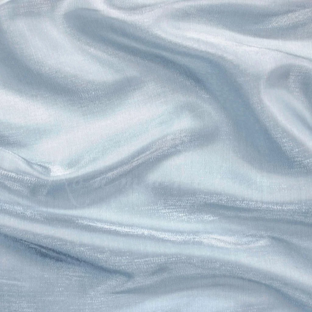 Charmeuse Satin - Baby Blue - 1