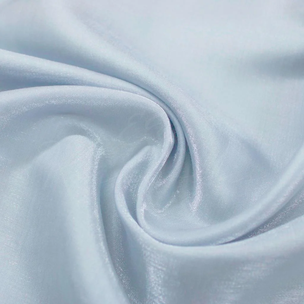 Charmeuse Satin - Baby Blue - 2