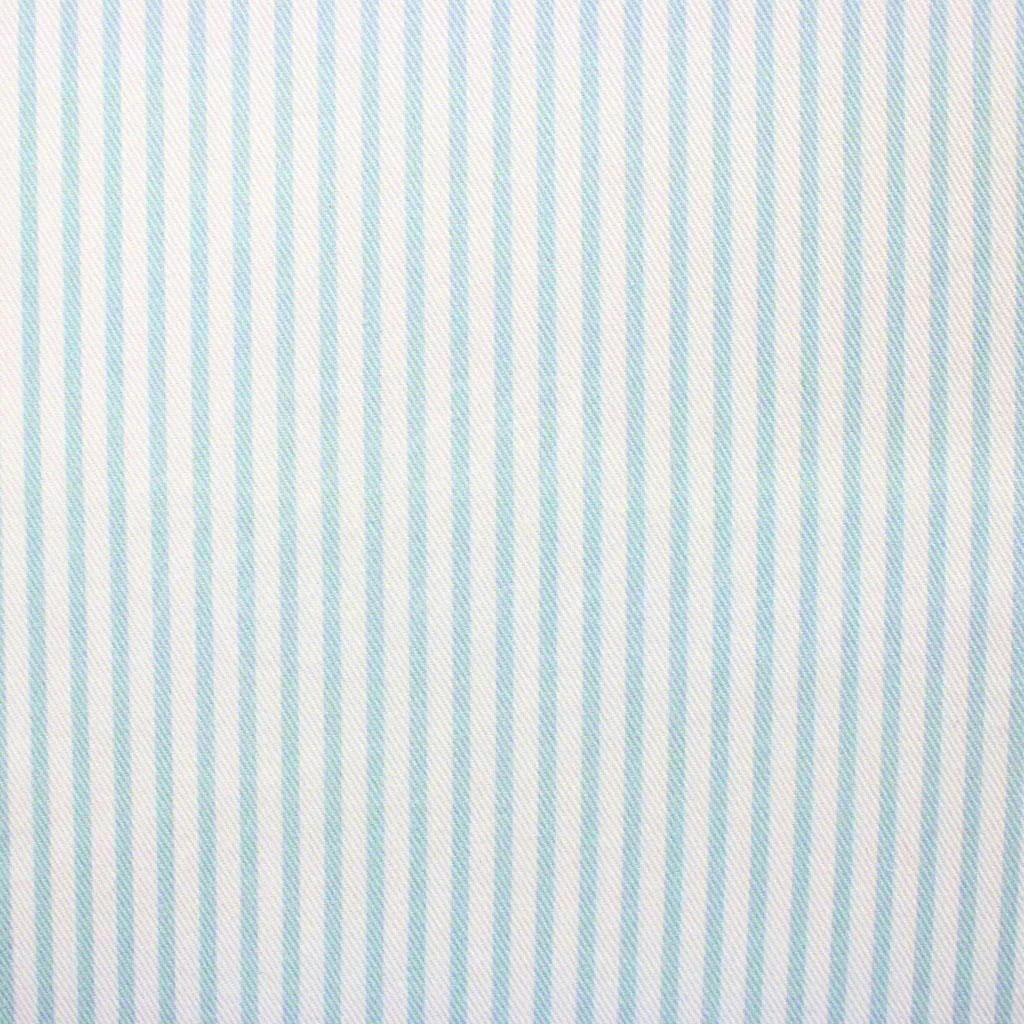Gabardine - Mint Green Stripe - 1
