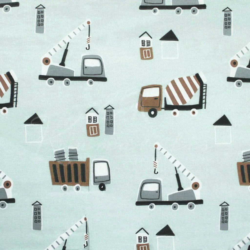 Bedding 100% Cotton - Trucks - 1