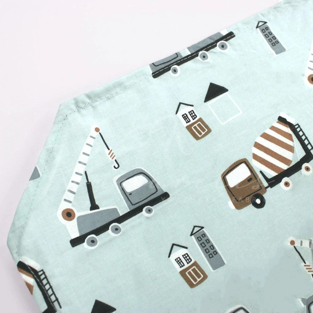 Children’s Nap Cot Sheet - Trucks - 1
