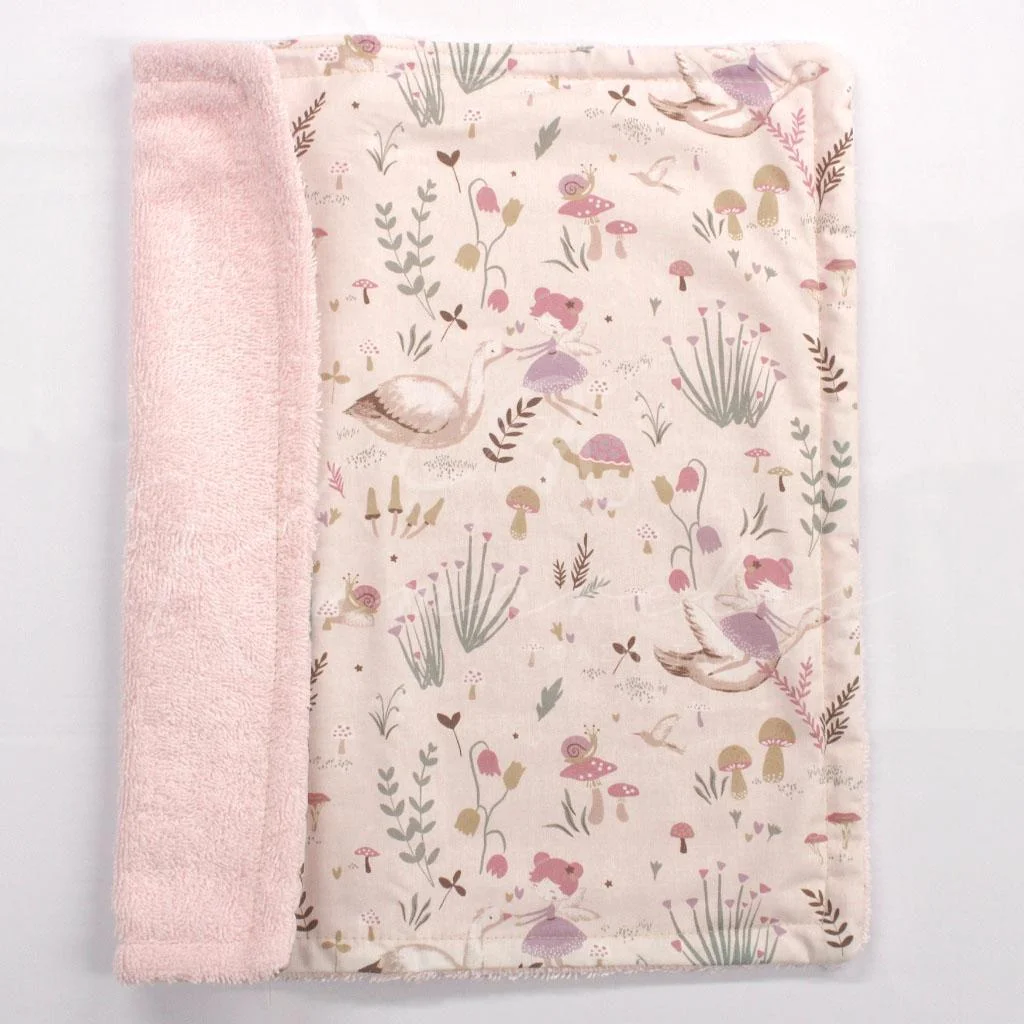 Ready-Made Meal Placemat – Fairies & Swan Pink - 1
