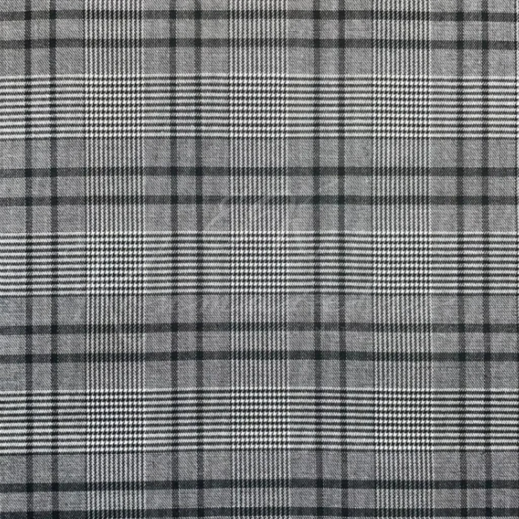 Καρό Σκωτίας - Γκρι Μαύρο - 1
