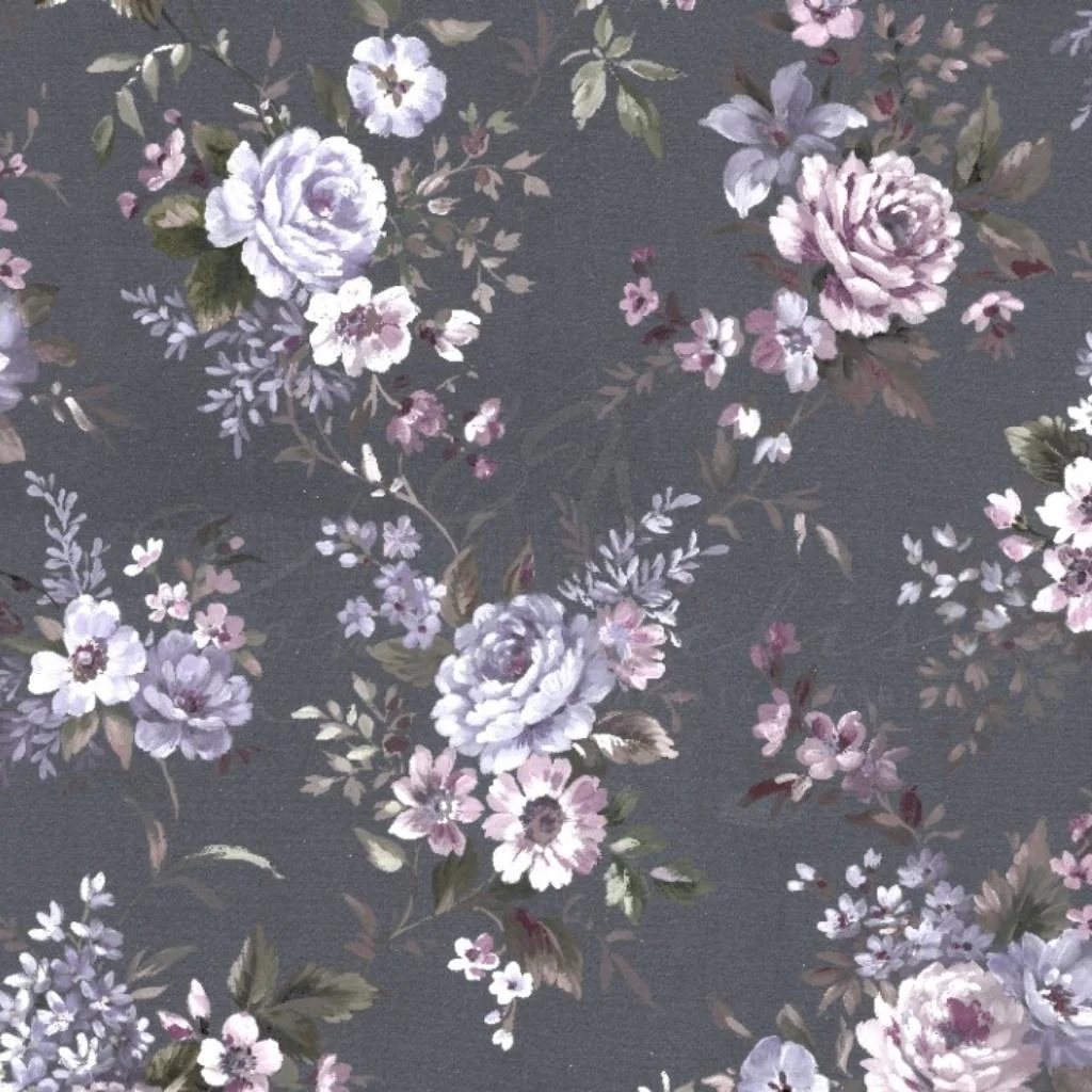 Λονέτα - Τριαντάφυλλα Γκρι/Μωβ - 1