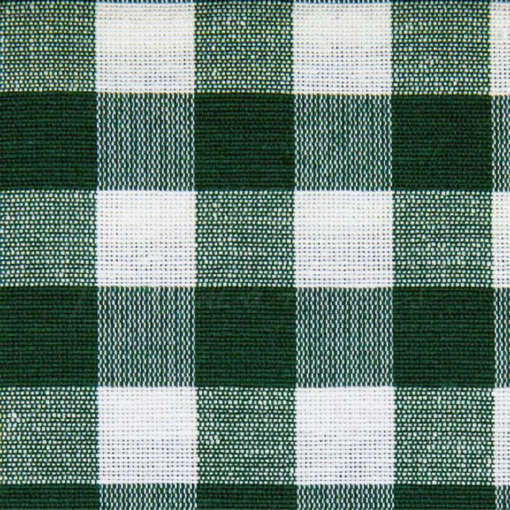 Checked Loneta - Green - 1