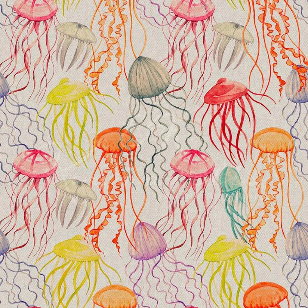 Loneta - Colorful Jellyfish - 1