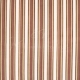 Muslin - Terracotta Brown Stripes