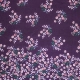 Muslin Purple - Flowers