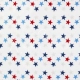 Baby blanket - Colorful Red Stars