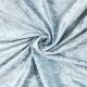 Βελουτέ Crushed Velour - Μπλε του Πάγου