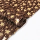 Faux Fur Gold Stars - Brown