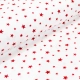 Αστέρια κόκκινα σε λευκό φόντο