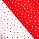 Red stars on a white background - 4