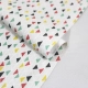 Poplin 100% Cotton - Colorful Triangles