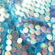 Muslin Fabric with Sequins – Turquoise