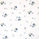 Lycra - Romantic Floral Baby Blue - 1