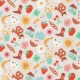 Poplin 100% Cotton - Pretzel Dogs - 1