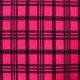 Παλτόπανο Βελούρ Ελαστικό - Καρό Φούξια - 1