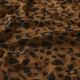 Βισκόζ - Καφέ Βαθύ animal print - 2