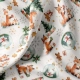 Poplin 100% Cotton - Christmas Animals and Baubles - 2