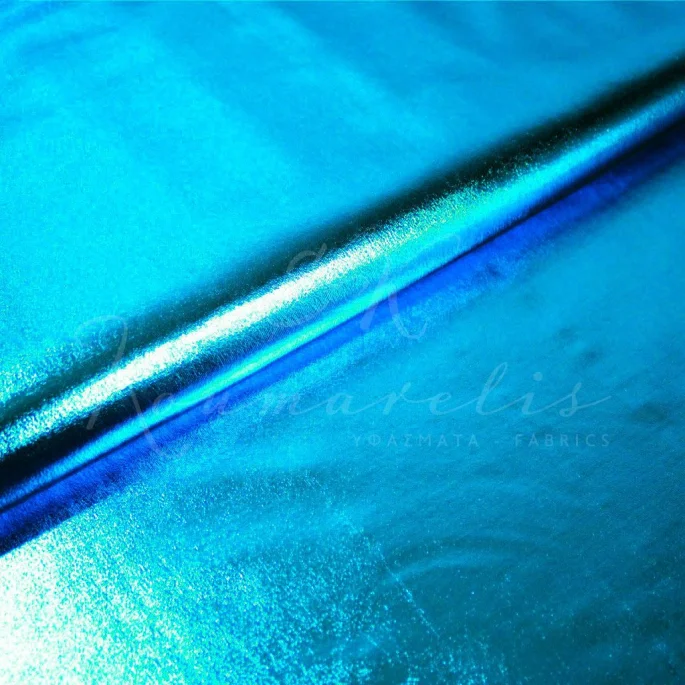 Metallic Stretch - Metallic Turquoise