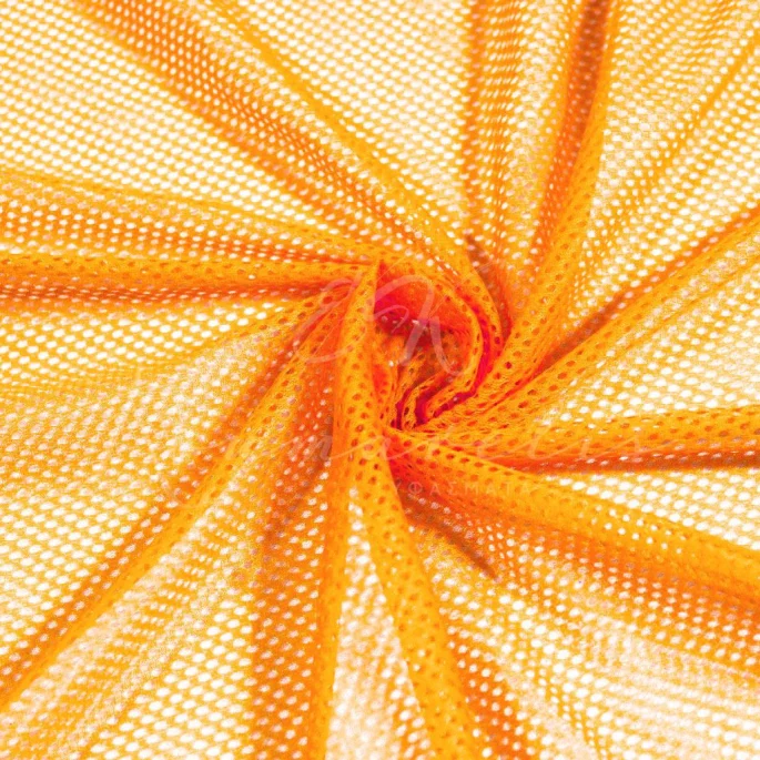 Fishnet Cloth - Orange
