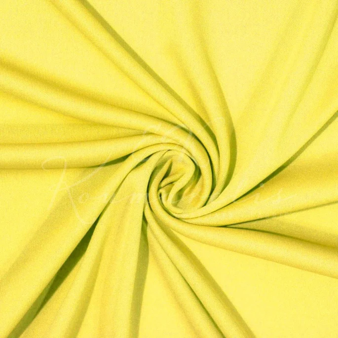 Φόδρα Ελαστική Interlock - Κίτρινο